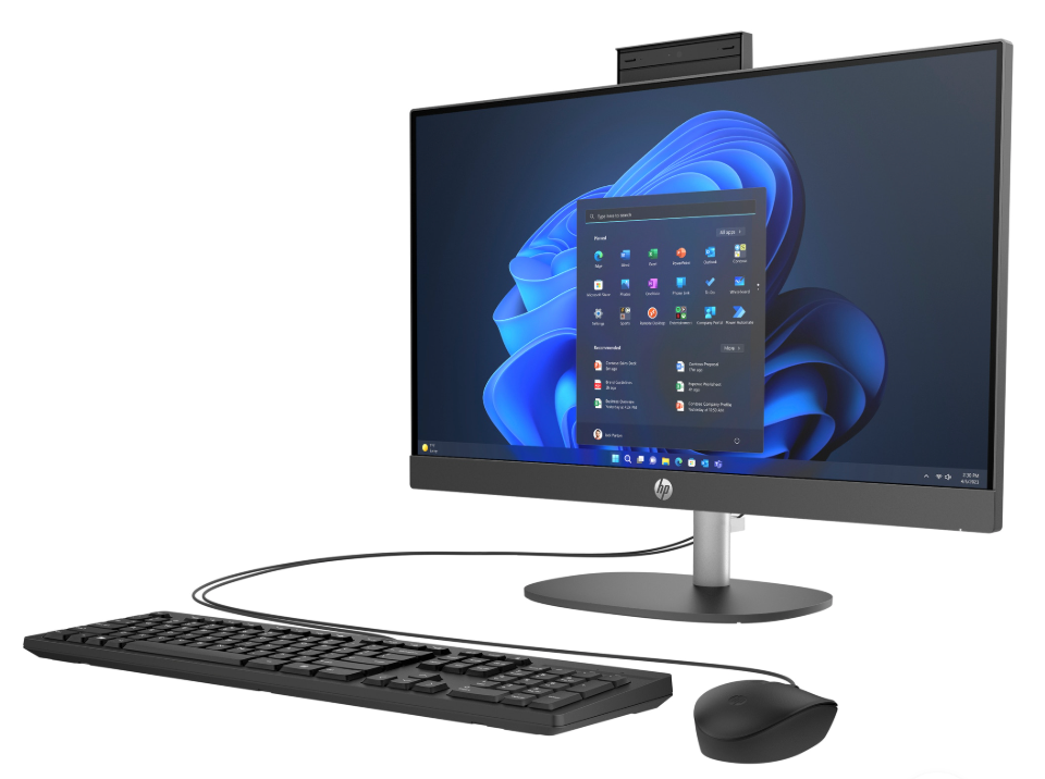 AIO HP 240 G10, Pantalla 23.8", Proc. Intel Core i5-1335U, Memoria RAM 8GB, 512GB SSD, Windows 11 Pro